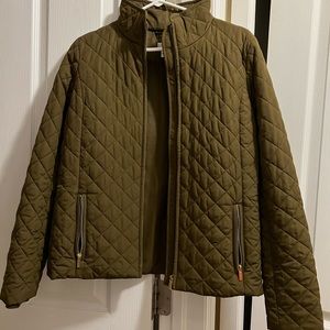 Army green J Crew jacket